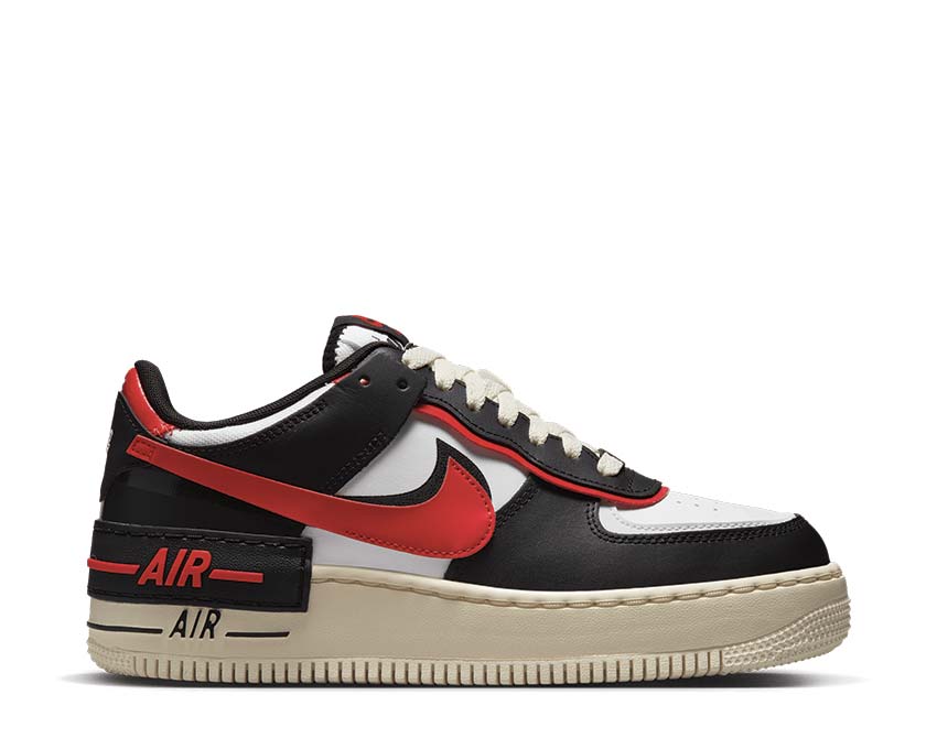 Nike Air Force 1 Shadow Summit White / University Red - Black - White DR7883-102
