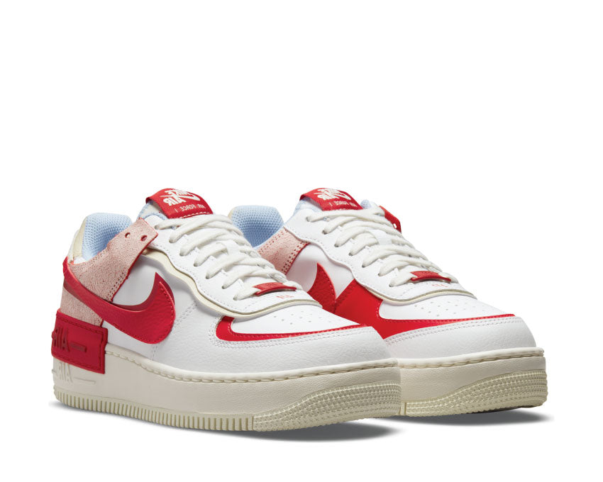 Nike Air Force 1 Shadow&nbsp; Summit White / University Red - Gym Red&nbsp; CI0919-108