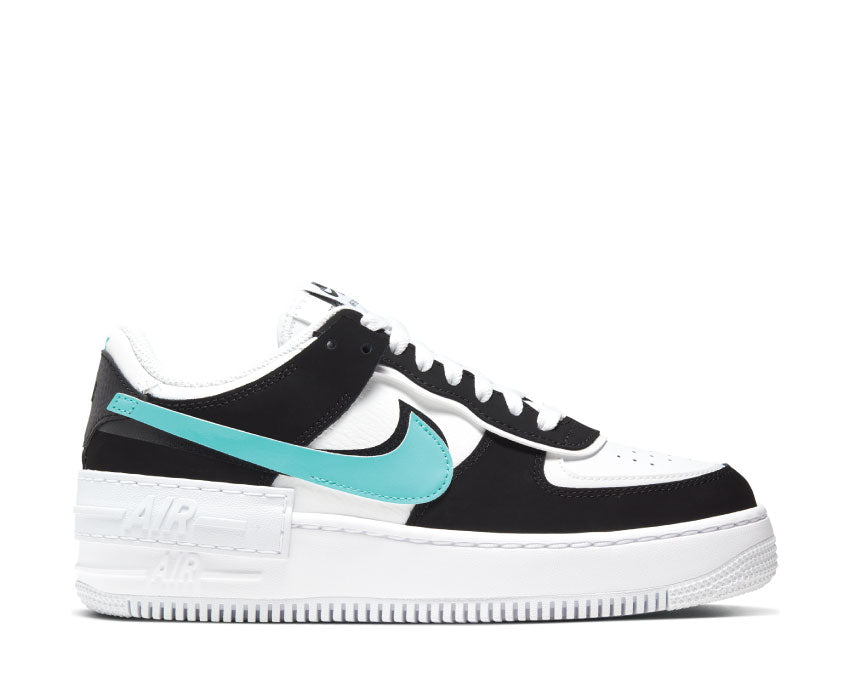 Nike Air Force 1 Shadow White / Aurora Green - Black CZ7929-100