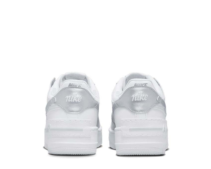 Nike Air Force 1 Shadow White / Metallic Silver - Pure Platinum CI0919-119