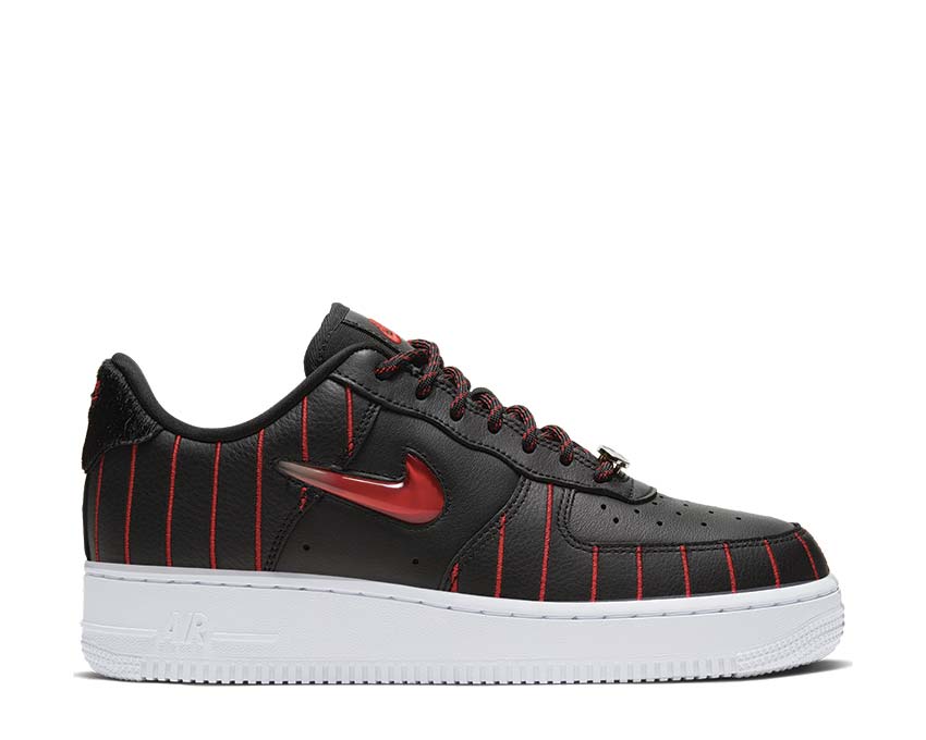 Nike Air Force 1 W Jewel QS Black / University Red - Black - White CU6359-001