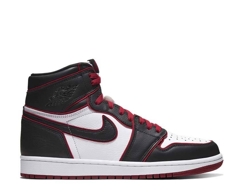 nike air jordan 1 retro high og black gym red white 555088 062