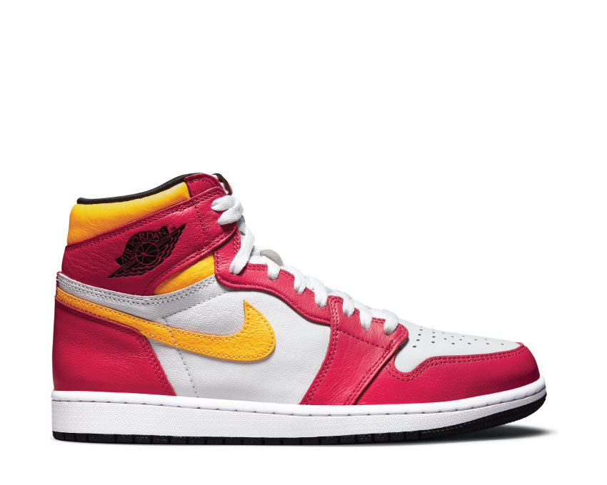 Air Jordan 1 Retro High OG LT Fusion Red / Black - White - Laser Orange 555088-603