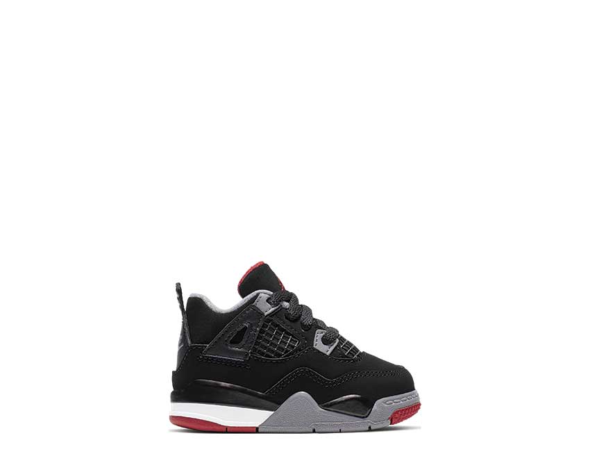 Air Jordan Jordan 4 Black / Fire Red  BQ7670-060