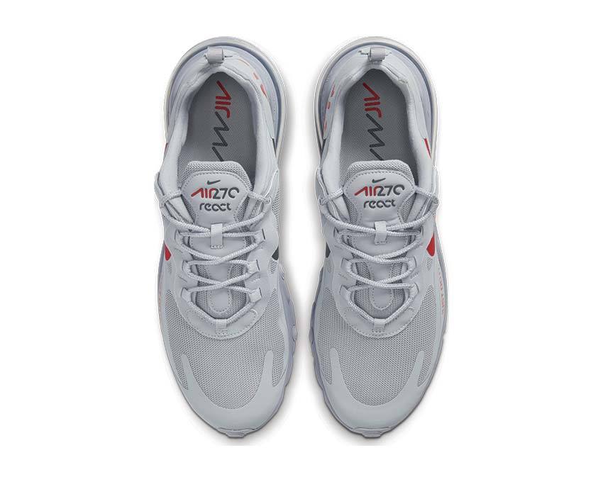 Nike Air Max 270 React Wolf Grey / Hyper Crimson - University Red CT2203-002