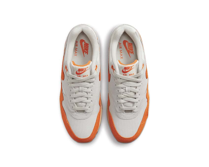 Nike Air Max 1 Light Bone / Magma Orange - Neutral Grey DZ4709-001