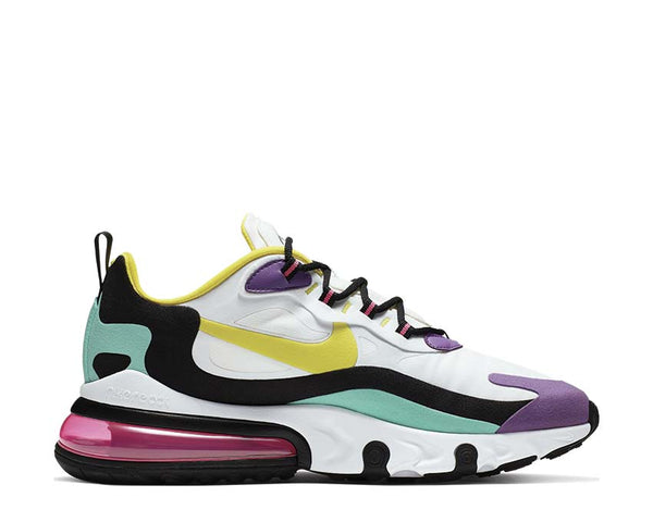nike air max 270 react green blue purple