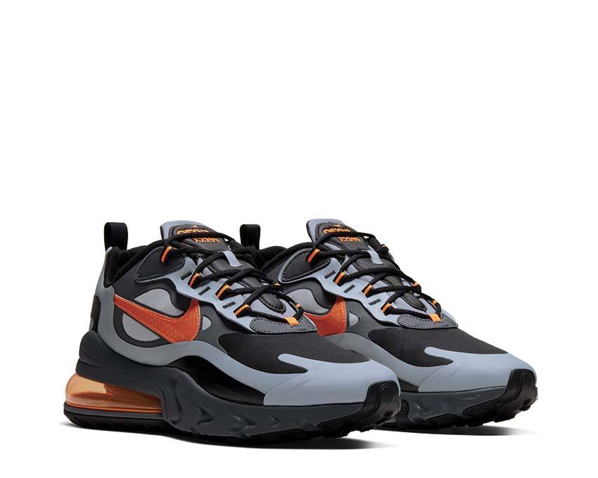 Nike Air Max 270 React WTR Wolf Grey / Total Orange - Black - Dark Grey CD2049-006
