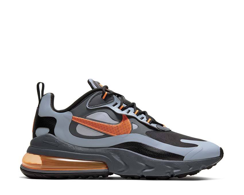 Nike Air Max 270 React WTR Wolf Grey / Total Orange - Black - Dark Grey CD2049-006