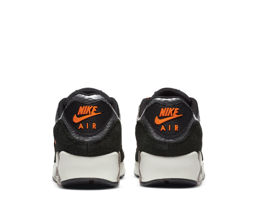 Nike Air Max 90 3M Light Bone / Black - Total Orange CZ2975-001