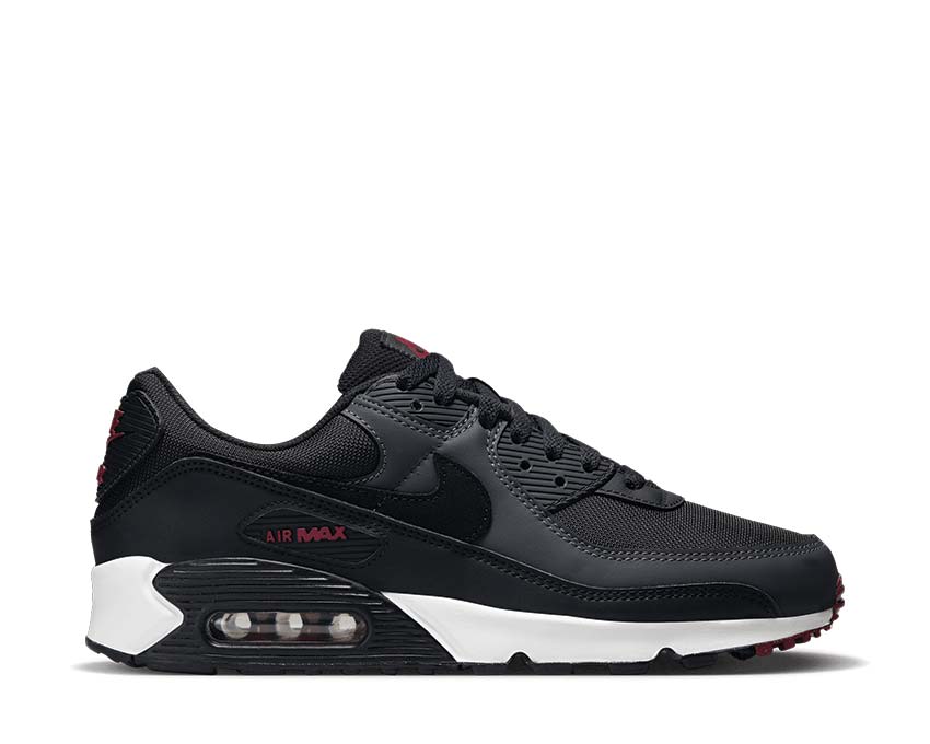 Nike Air Max 90 Anthracite / Black - Team Red - Summit White DQ4071-001