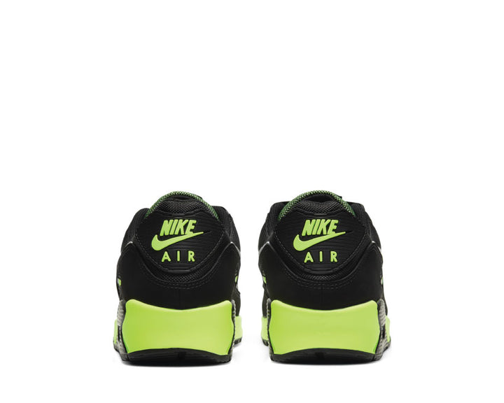 Nike Air Max 90 Black / White - Hot Lime DB3915-001