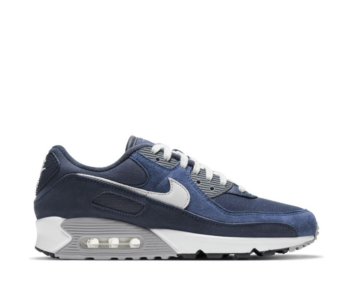 Nike Air Max 90 Premium Obsidian / Summit White - Midnight Navy DA1641-400