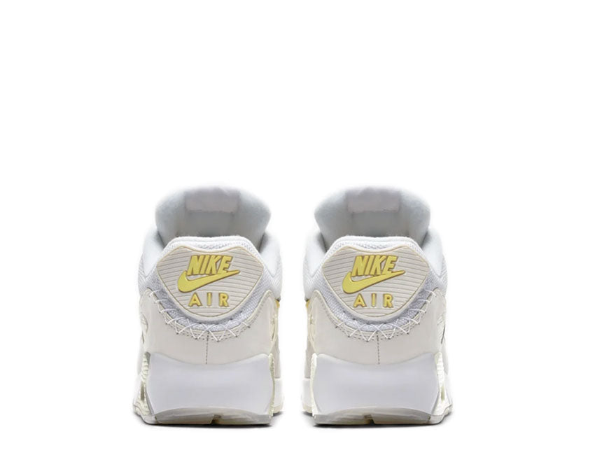 Nike Air Max 90 Premium QS Side A White / Lemon Frost - Light Bone CI6394-100