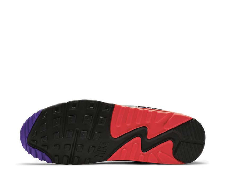 Nike Air Max 90 White Red Orbit Psychic Purple Black AJ1285-106