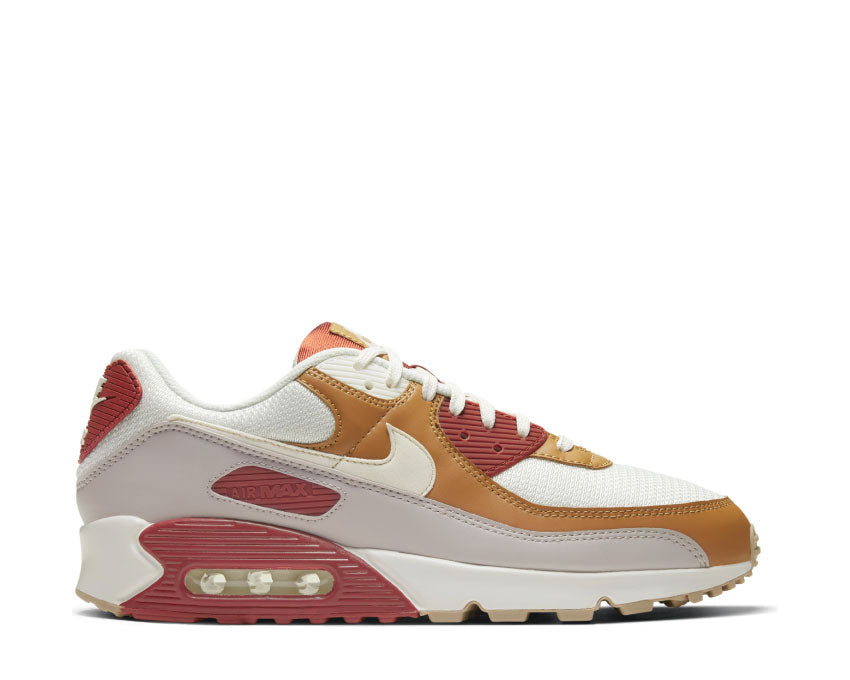 Nike Air Max 90 Rugged Orange / Sail - Wheat - Gum Light Brown CV8839-800