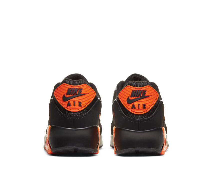 Nike Air Max 90 Safari Black / Safety Orange - White DA5427-001