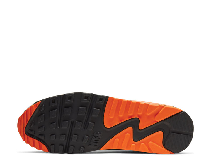 Nike Air Max 90 Safari Black / Safety Orange - White DA5427-001