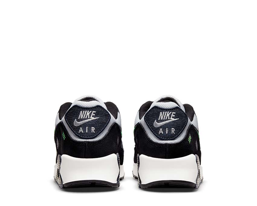 Nike Air Max 90 SE Black / Obsidian - Scream Green - Summit White DN4155-001