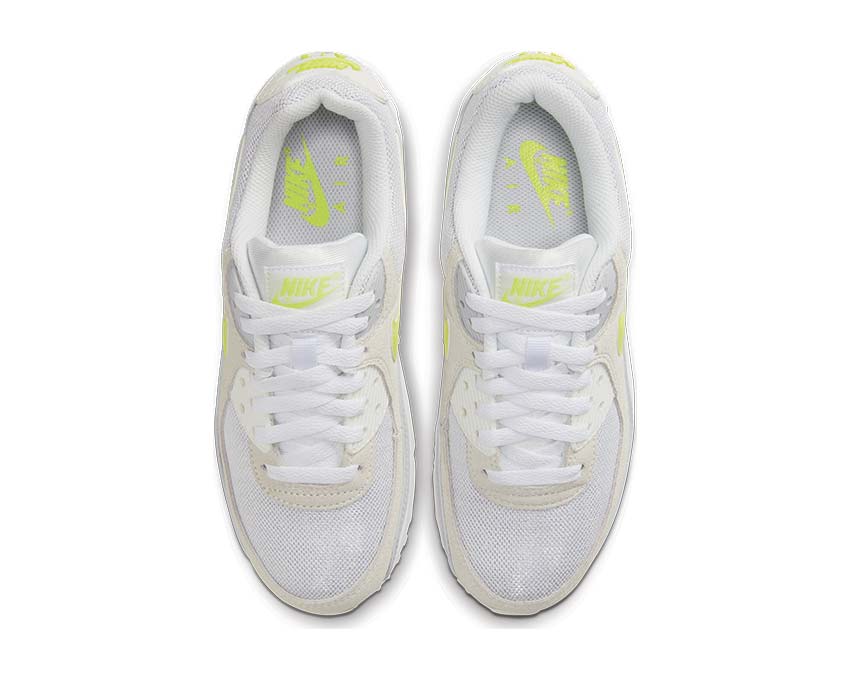 Nike Air Max 90 Wmns White / Lemon Venom - Pure Platinum - Sail CW2650-100