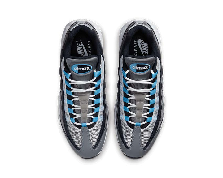 Nike Air Max 95 Cool Grey / University Blue - Dark Obsidian DM0011-003