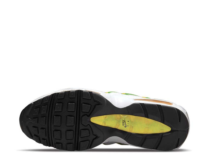 Nike Air Max 95 Essential White / Black - Green Apple - Tour Yellow DQ3429-100