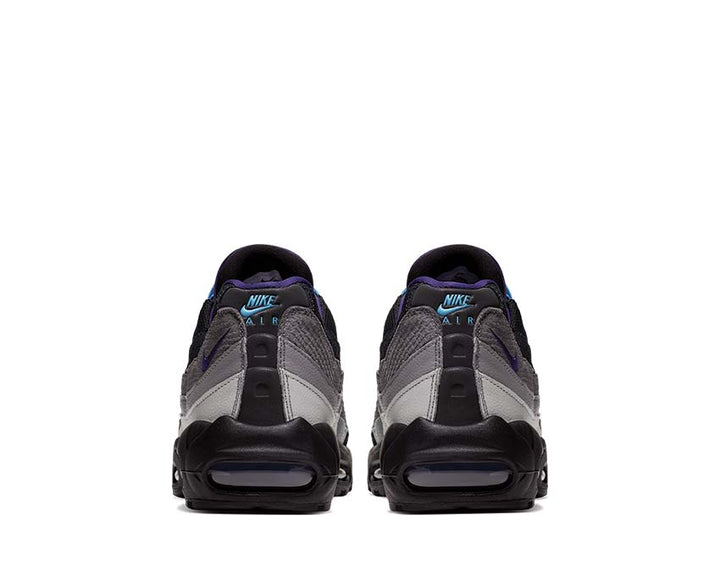 Nike Air Max 95 LV8 Black / Court Purple -Teal Nebula AO2450-002