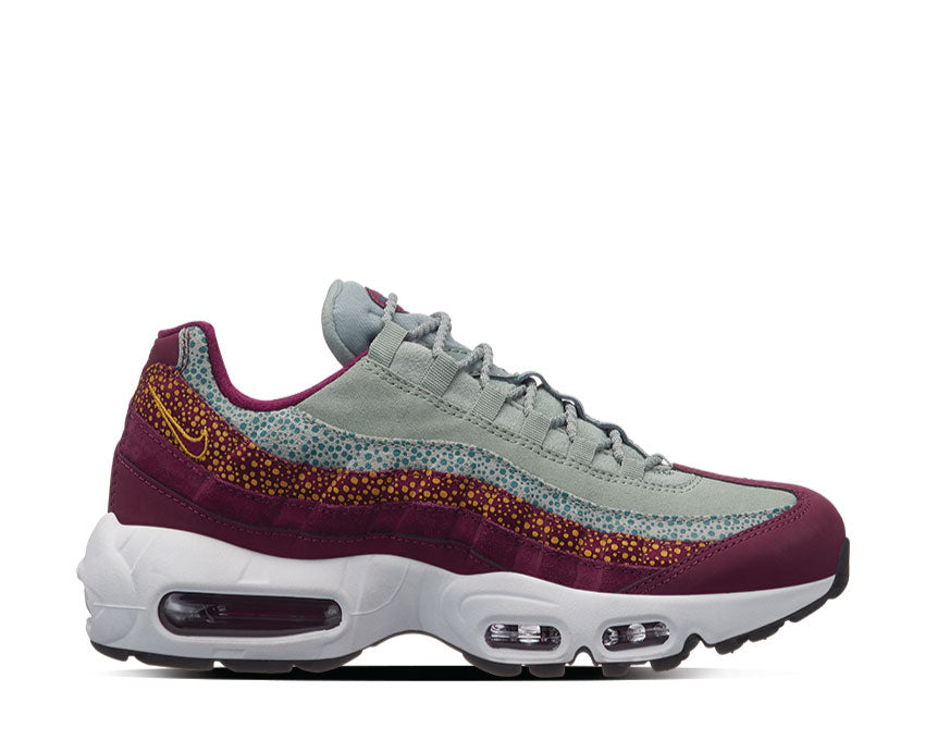 Nike Air Max 95 Premium Bordeaux Yellow Ochre 807443-601