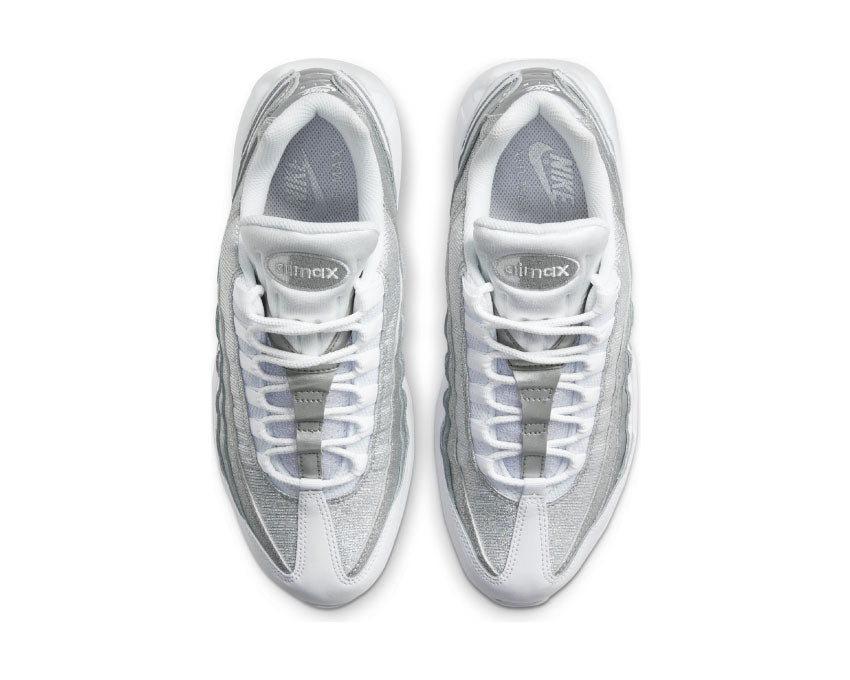 Nike Air Max 95 W White / White - Metallic Silver DH3857-100