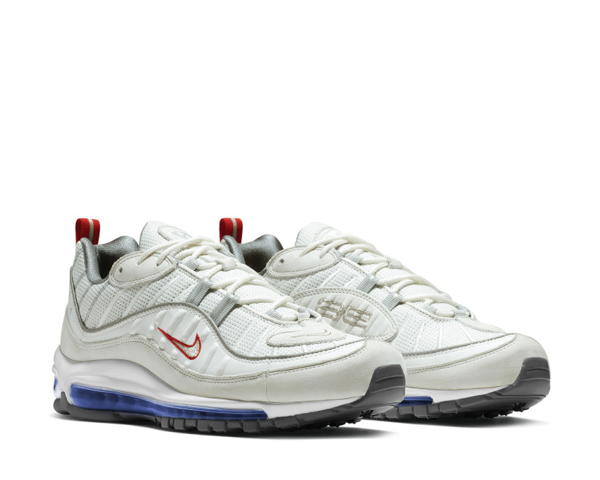 Air max 98 summit white/metallic clearance silver