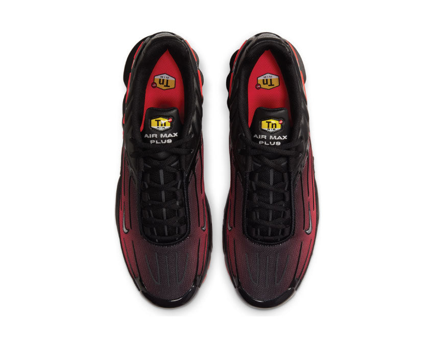 Nike Air Max Plus 3 Black / Wolf Grey - Radiant Red CT1693-002