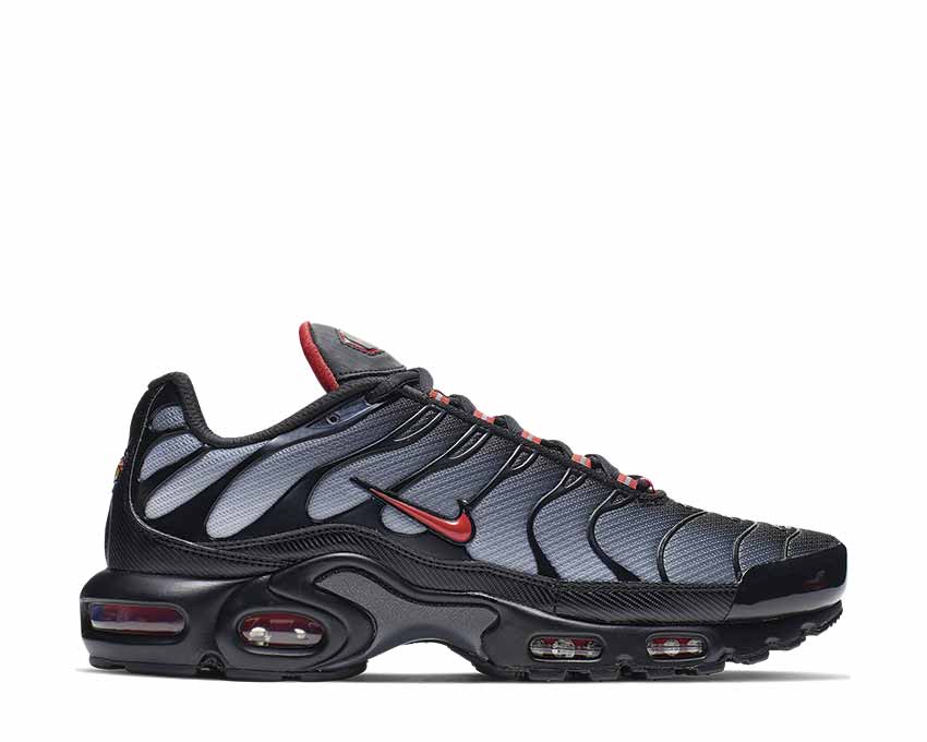 Nike Air Max Plus Black University Red Wolf Grey CI2299-001