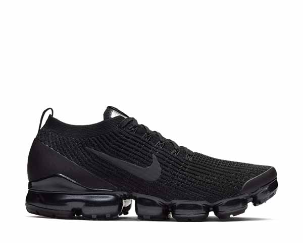 Nike Air Vapormax Flyknit 3 Black Anthracite White Metallic Silver AJ6900-004