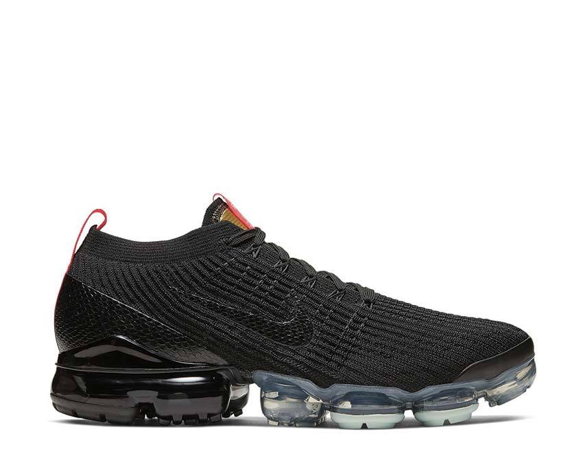 Air Vapormax Flyknit 3 Black / Black - Igloo - Flash Crimson AJ6900-023