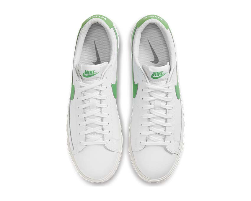Nike Blazer Low Leather White / Green Spark - Sail CI6377-105