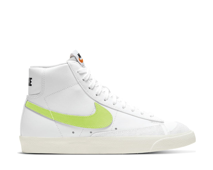 Nike Blazer Mid '77 White / Barely Volt - White - Hyper Crimson CZ1055-108