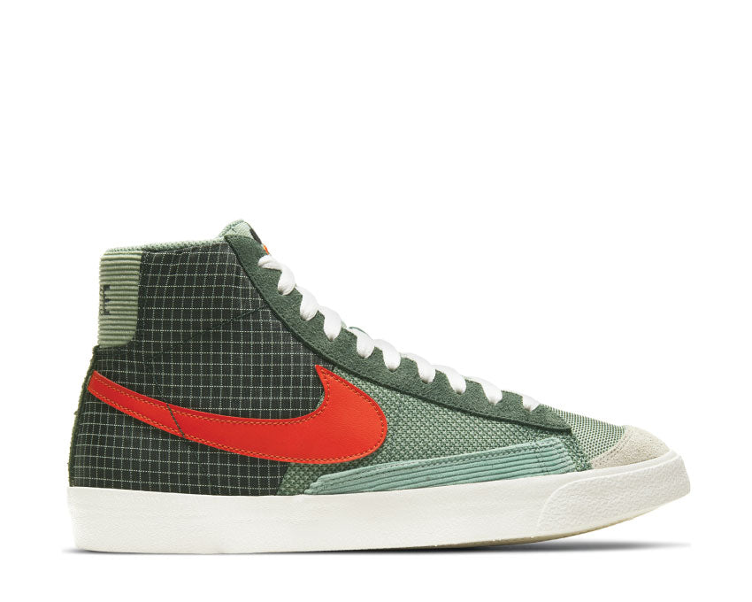 Nike Blazer Mid '77 Patch Dutch Green / TM Orange - Galactic Jade DD1162-300