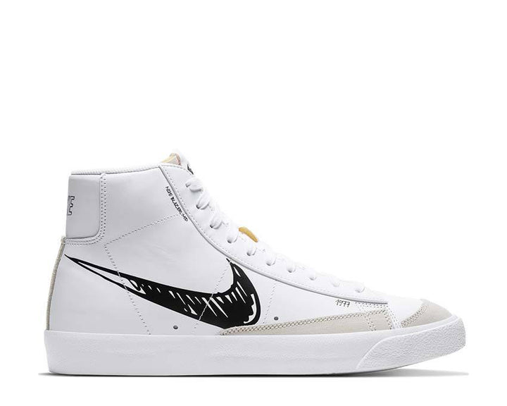 Nike Blazer Mid VNTG '77 White / Black - Platinum Tint CW7580-101