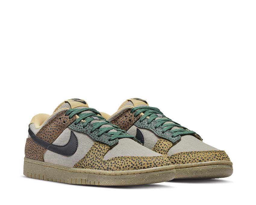 Nike Dunk Low Cacao Wow / Off Noir - Gorge Green DX2654-200