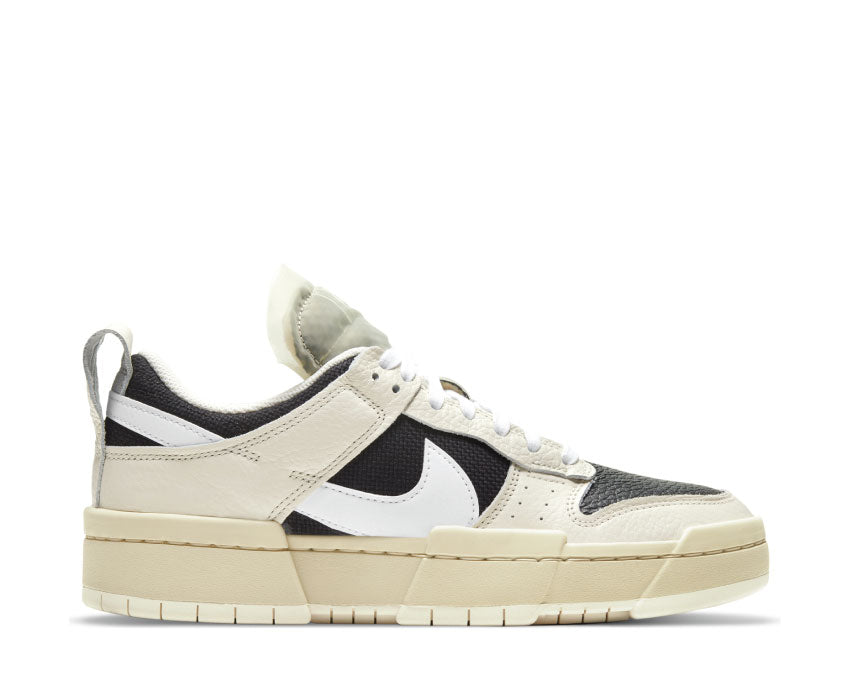 Nike Dunk Low Disrupt W Black / White - Pale Ivory - Beach DD6620-001