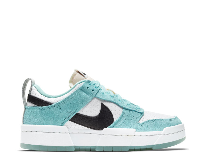 Nike Dunk Low Disrupt W Copa / Black - Summit White - Metallic Silver DD6619-400