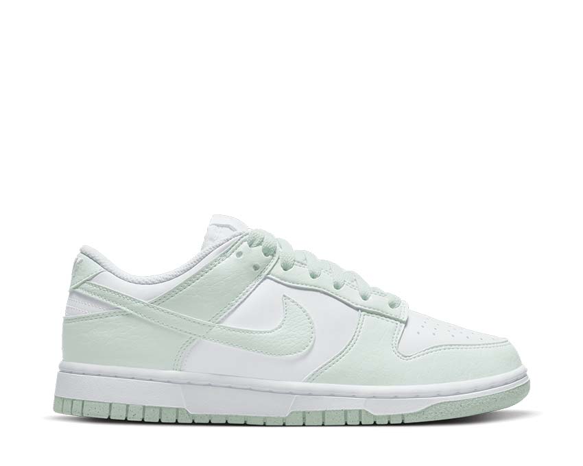 nike dunk low next nature white barely green dn1431 102