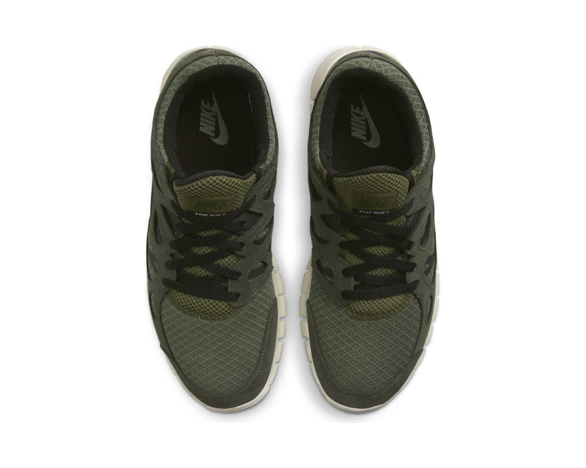 Nike Free Run 2 Sequoia / Black - Medium Olive - Sail 537732-305