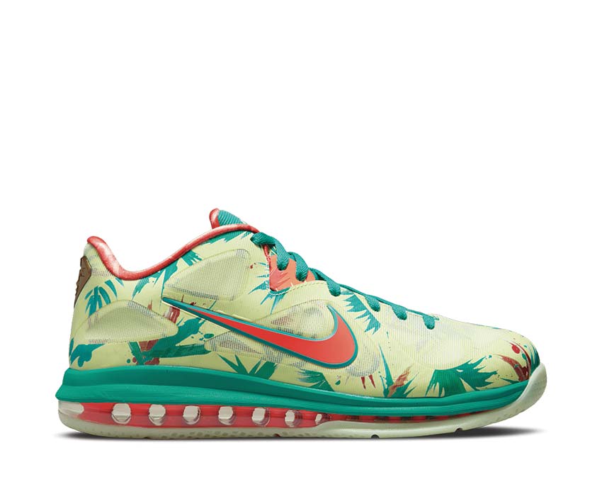 Nike Lebron 9 Low White Lime / Bright Mango - New Green DO9355-300