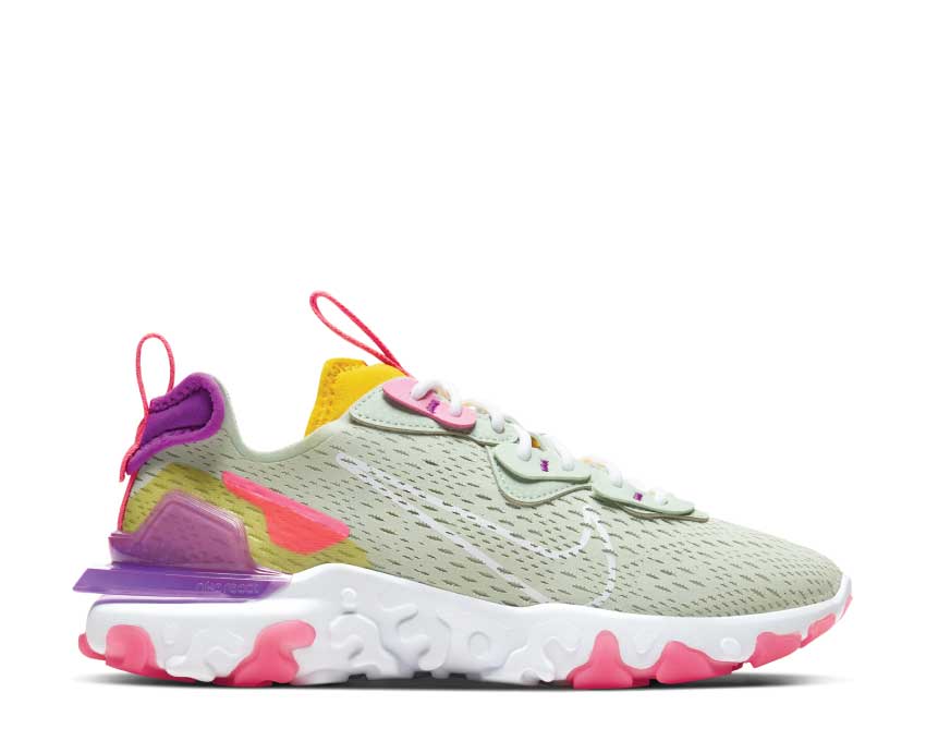 Nike React Vision Pistachio Frost / White - Vivid Purple CI7523-300