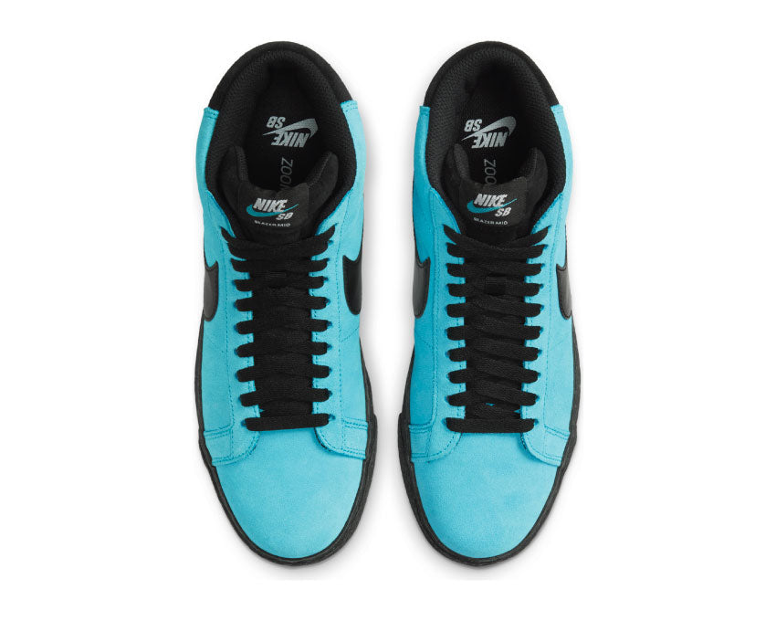 Nike SB Zoom Blazer Mid Baltic Blue / Black - White 864349-400