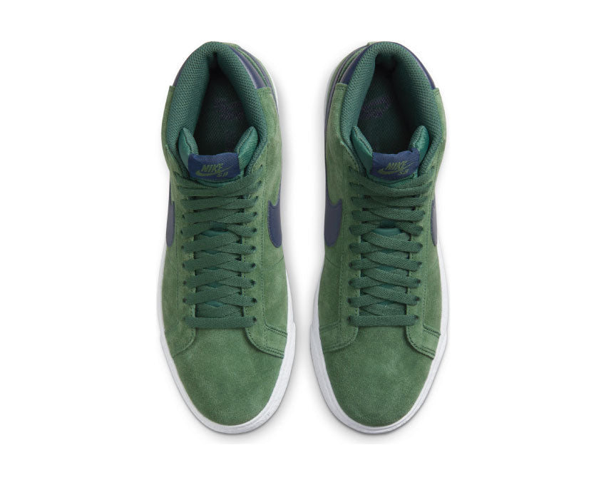 Nike SB Zoom Blazer Mid Noble Green / Midnight Navy - Noble Green 864349-302