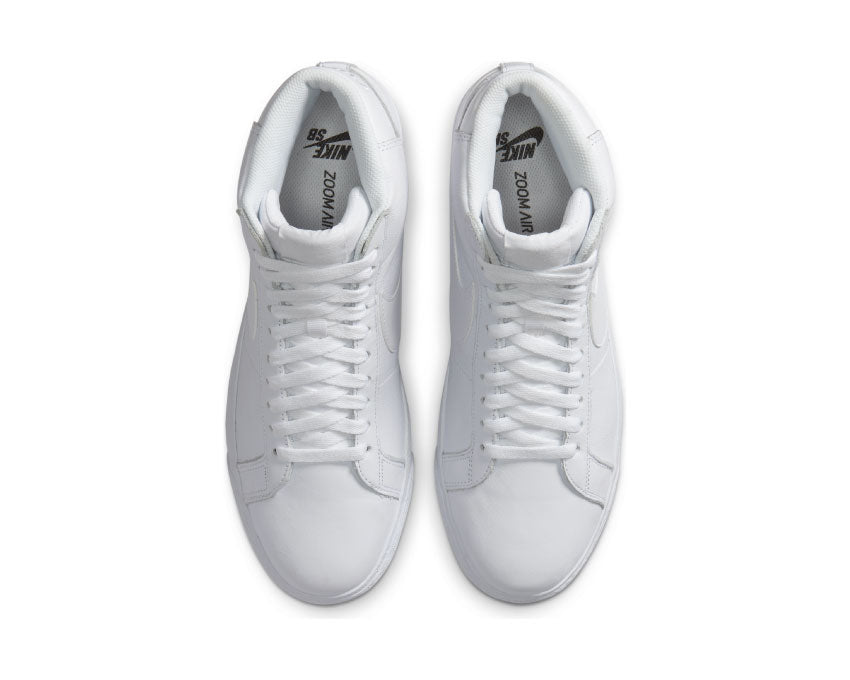 Nike SB Zoom Blazer Mid White / White - White 864349-105