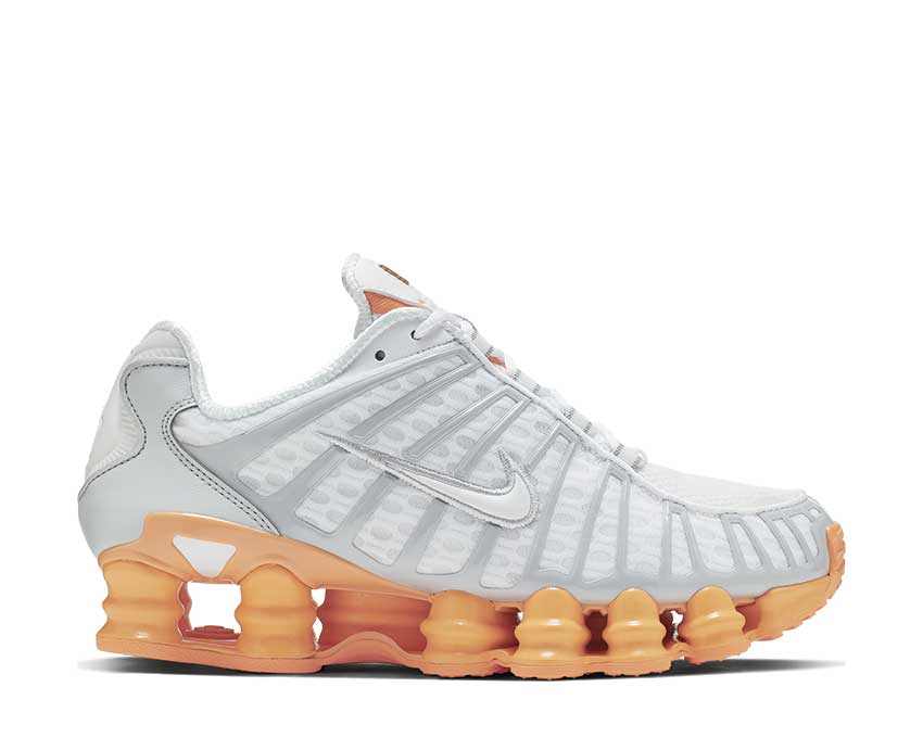 Nike Shop TL White / Pure Platinum - Fuel Orange AR3566-101