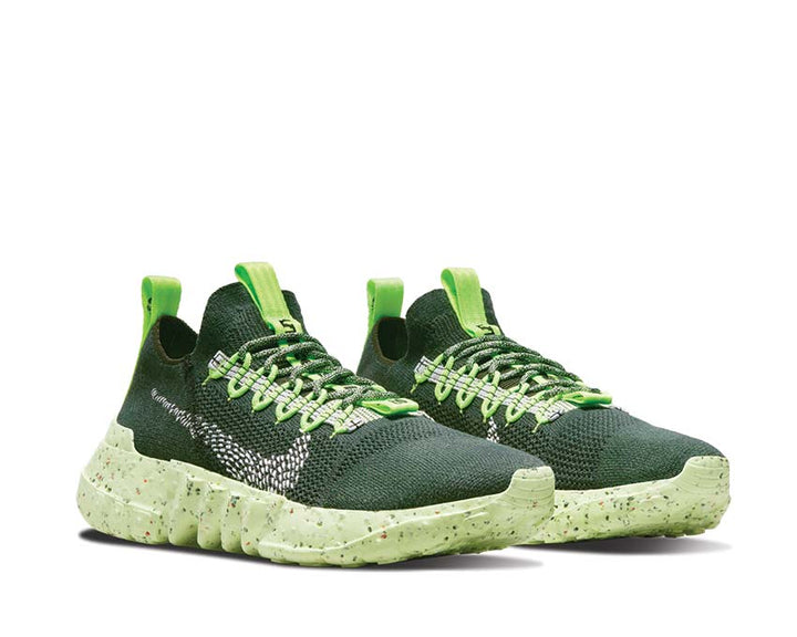 Nike Space Hippie 01 Carbon Green / White - Electric Green DJ3056-300 